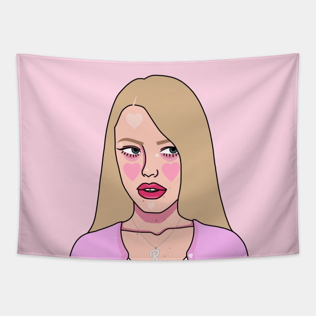 Mean Girls Regina George Tapestry by thelamehuman