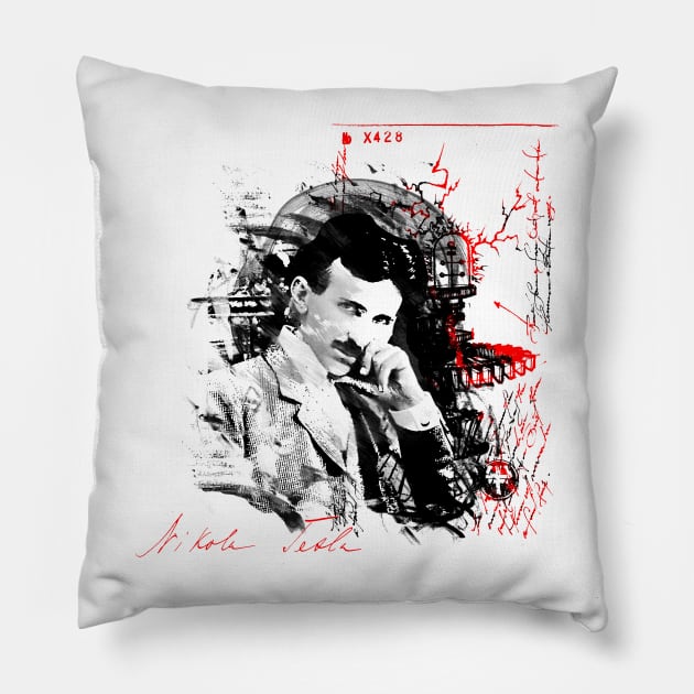 Tesla Pillow by vivalarevolucio