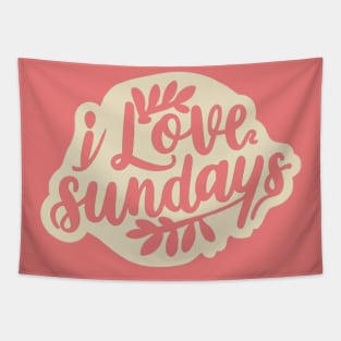 Love Sundays Tapestry