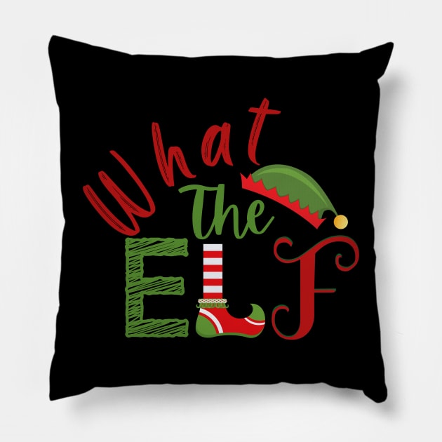 What The Elf Pillow by FunGraphics