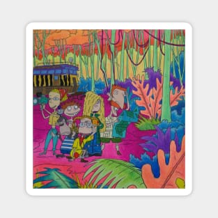 Wild Thornberrys Trippy Forest Magnet