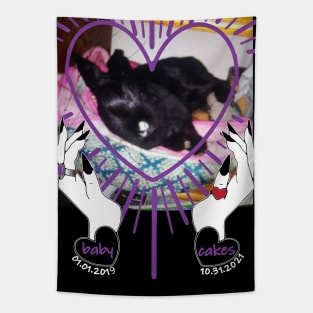lacy babe bunny Tapestry