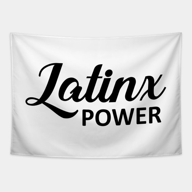 Latinx Power Tapestry by zubiacreative