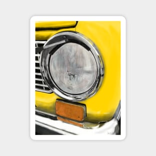 Yellow Lada 1200L Magnet