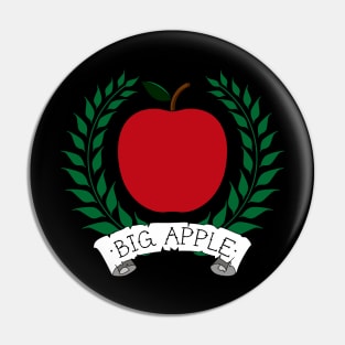 Big Apple New York Old School Tattoo Pin