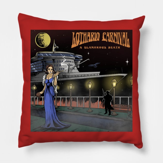 A Glamorous Death Pillow by NIZAM RECORDS 
