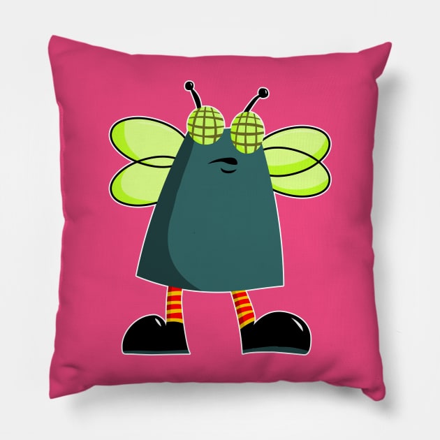 Fly Guy Pillow by scoffin