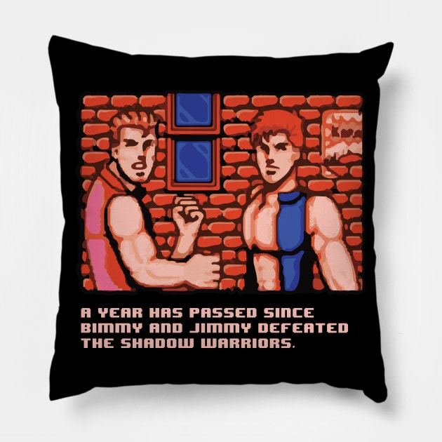 Jimmy & Bimmy! Pillow by Perpetual Brunch