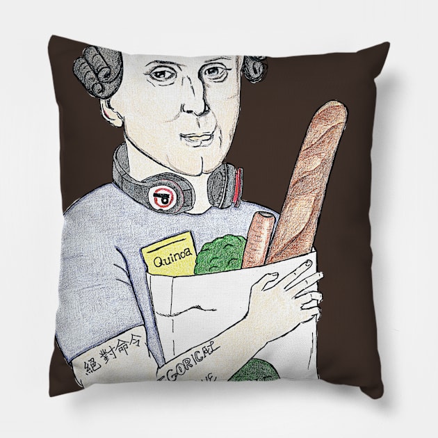 West Coast Kant Pillow by ZorroTheCat