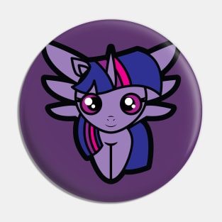 Twilight Sparkle as a Alicorn Tooniefied Pin