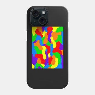 Rainbow camouflage Phone Case