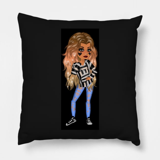 Polite yet bold ! Pillow by OreoMsp