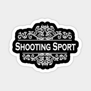 Shooting Sport Art Magnet