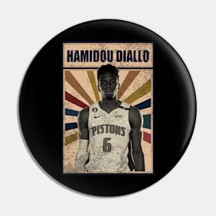 Detroit Pistons Hamidou Diallo Pin