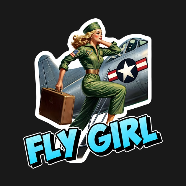 Fly Girl by Rawlifegraphic