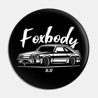 Racing Fox Body Stang Pin