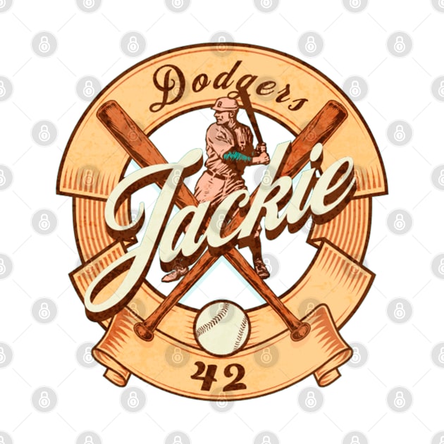 jackie, baseball by HB Shirts