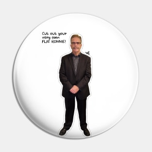 Cut out your very own FLAT RONNIE! Pin