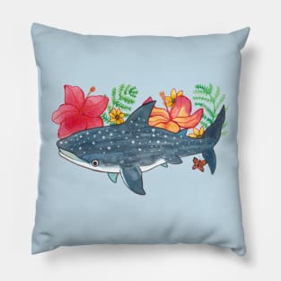 Tropical Whale Shark Pillow