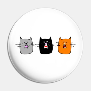 Meow cats (b) Pin