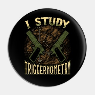 2nd Amendment Gun Rights I Study Triggernometry Pin