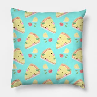 cute pizza pattern Pillow