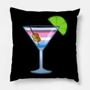 Bigender cocktail #2. Pillow