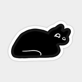 Sad cat Magnet