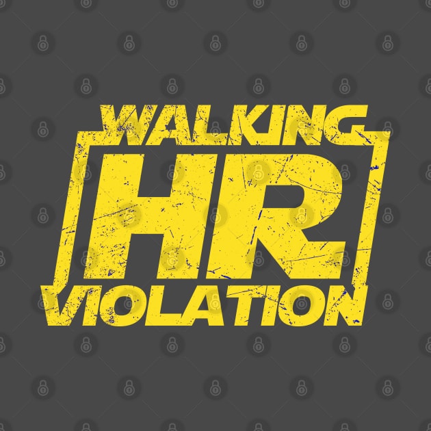 Adult humor ~ Walking hr violation ~ funny by Cosmic Art