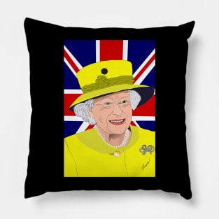 Elizabeth II the Queen Pillow