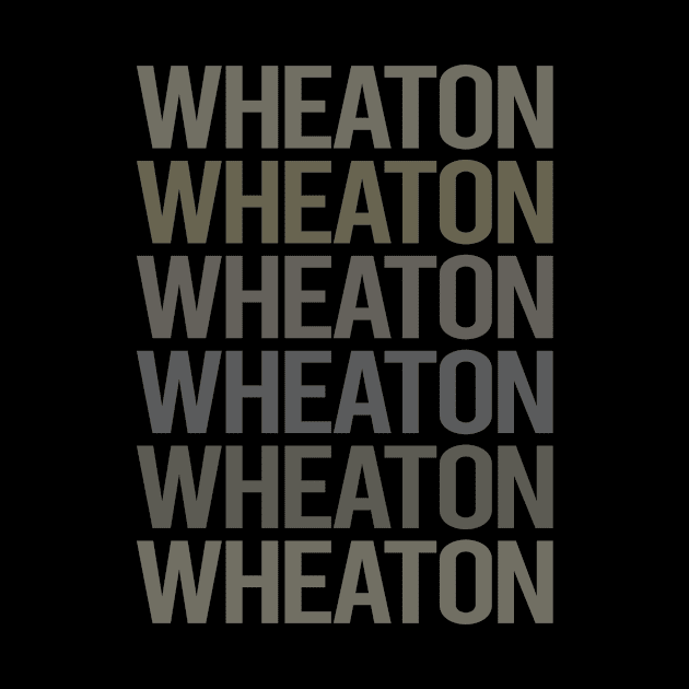 Gray Text Art Wheaton by flaskoverhand