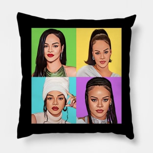 4 Shades Of Rihanna Pillow