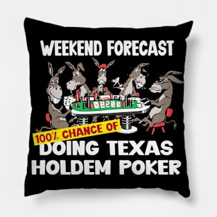 Doing poker Pillow