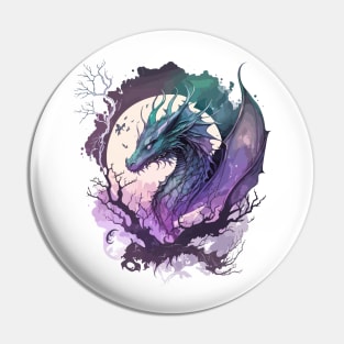 epic dragon Pin