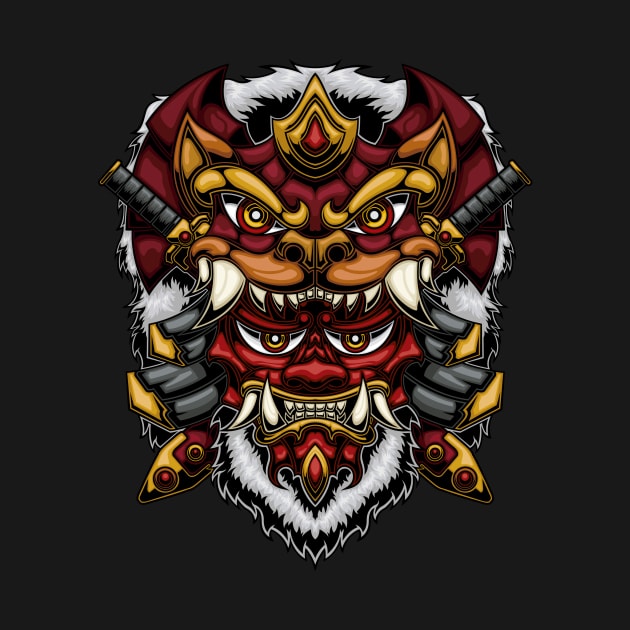 Mistic Mask Yakuma, Lion of the Steppes by BJManchester