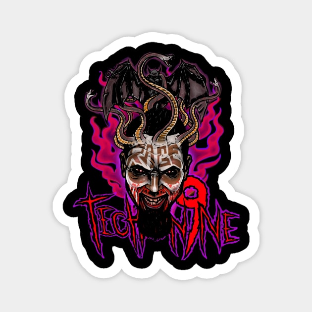 Tech N9ne Rage Magnet by Probably Caffeinate