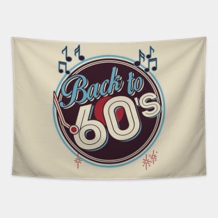 Back to 60's Design Tapestry