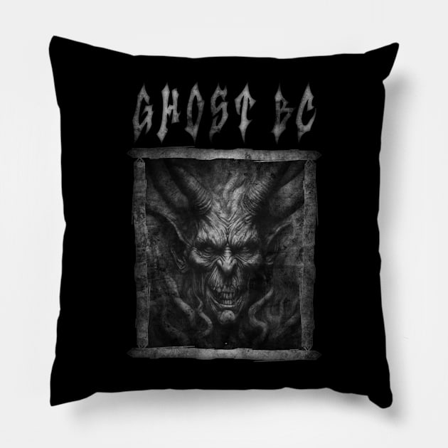 Ghost bc Pillow by SKL@records