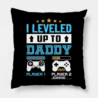 I Leveled Up To 2024 Soon To Be Dad 2024 Pillow