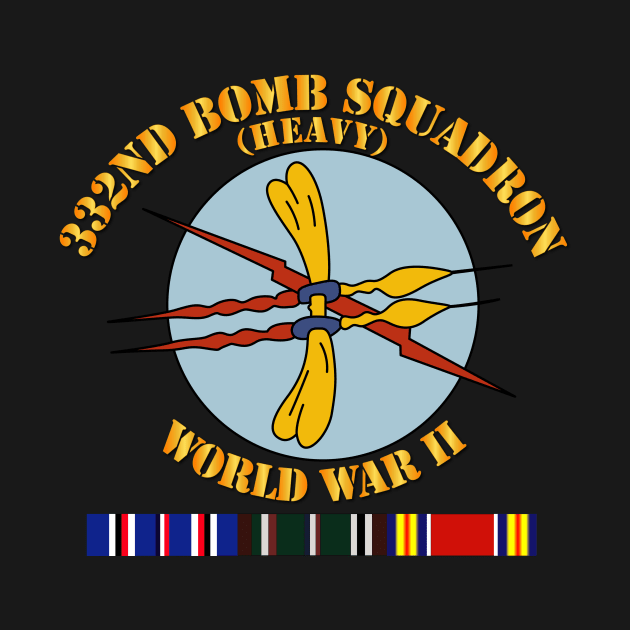 332nd Bomb Squadron WWII w SVC by twix123844