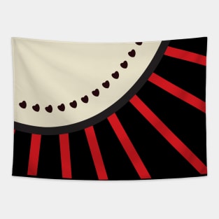 Asymmetrical Design Tapestry