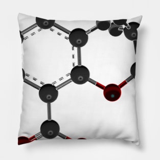 Aspirin Molecule Pillow