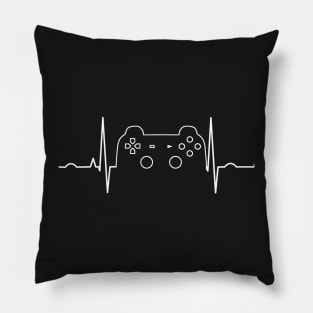 Gamer Heartbeat Pillow