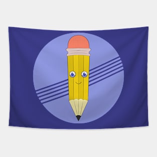 Happy Pencil Tapestry