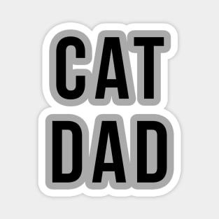 Cat Dad Magnet