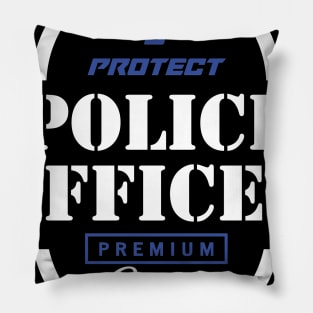 Police Officer Pillow