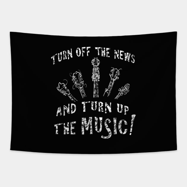 Turn Up The Music Tapestry by katgaddis