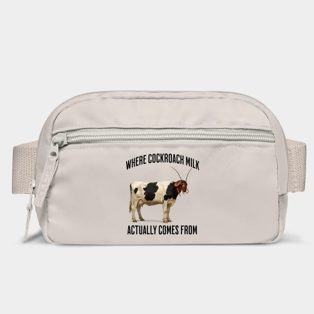 Where Cockroach Milk Actually Comes From, funny design by Luxinda