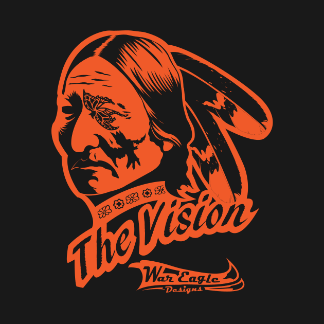 The Vision (Orange) by melvinwareagle