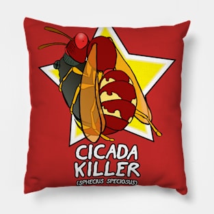 Cicada Killer Pillow